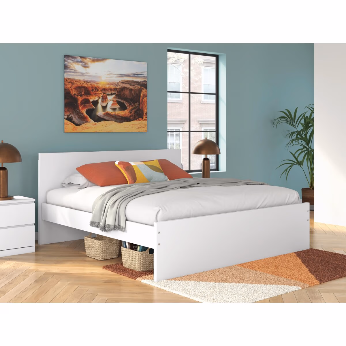 Onita King Panel Platform Bed - Image 3