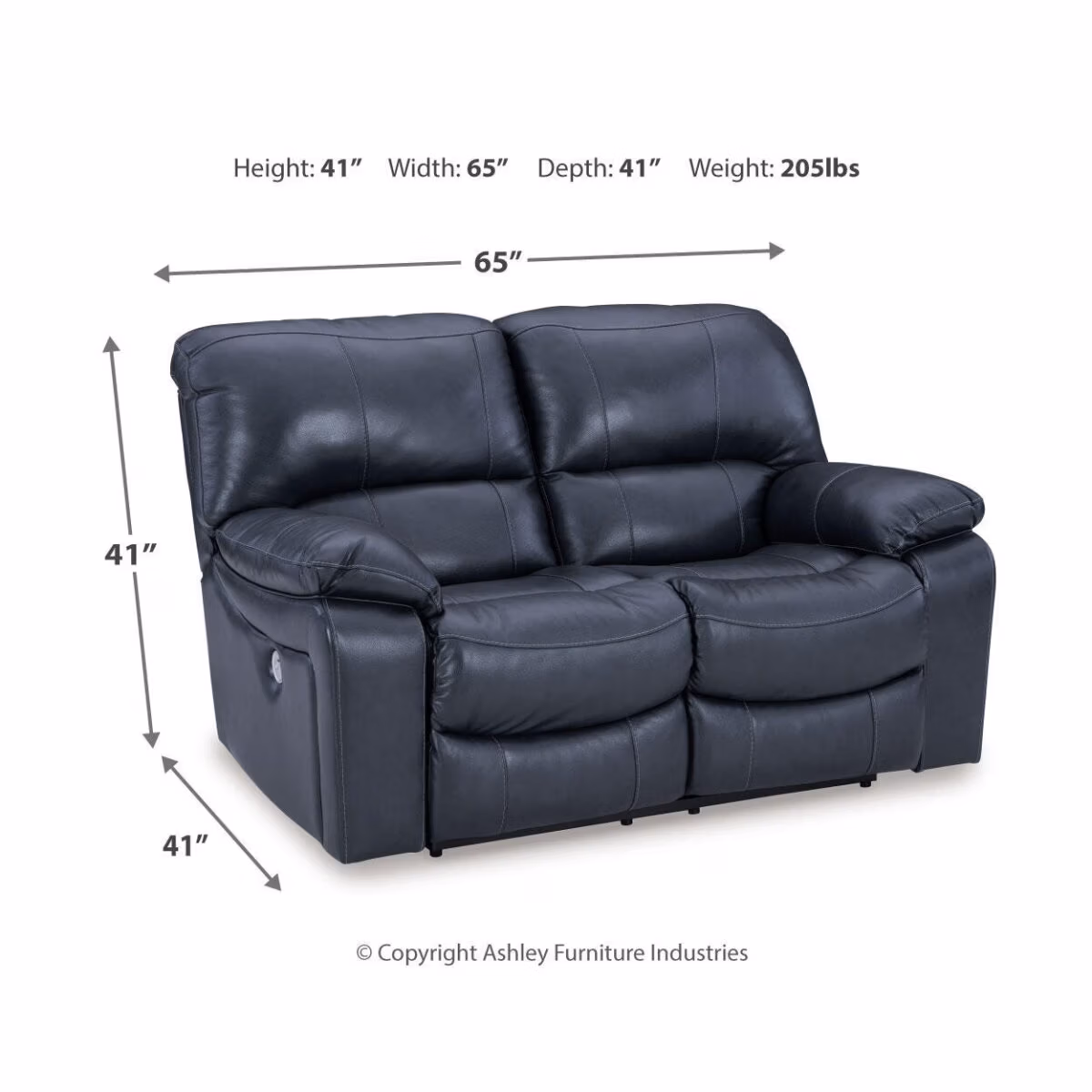 Leesworth Power Reclining Loveseat - Image 5