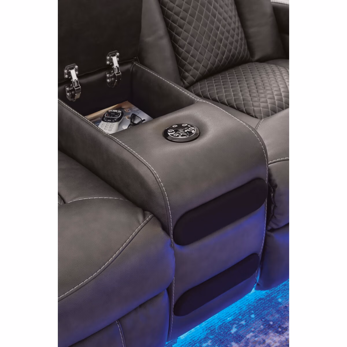 Fyne-Dyme Power Reclining Sofa, Loveseat and Recliner - Image 25