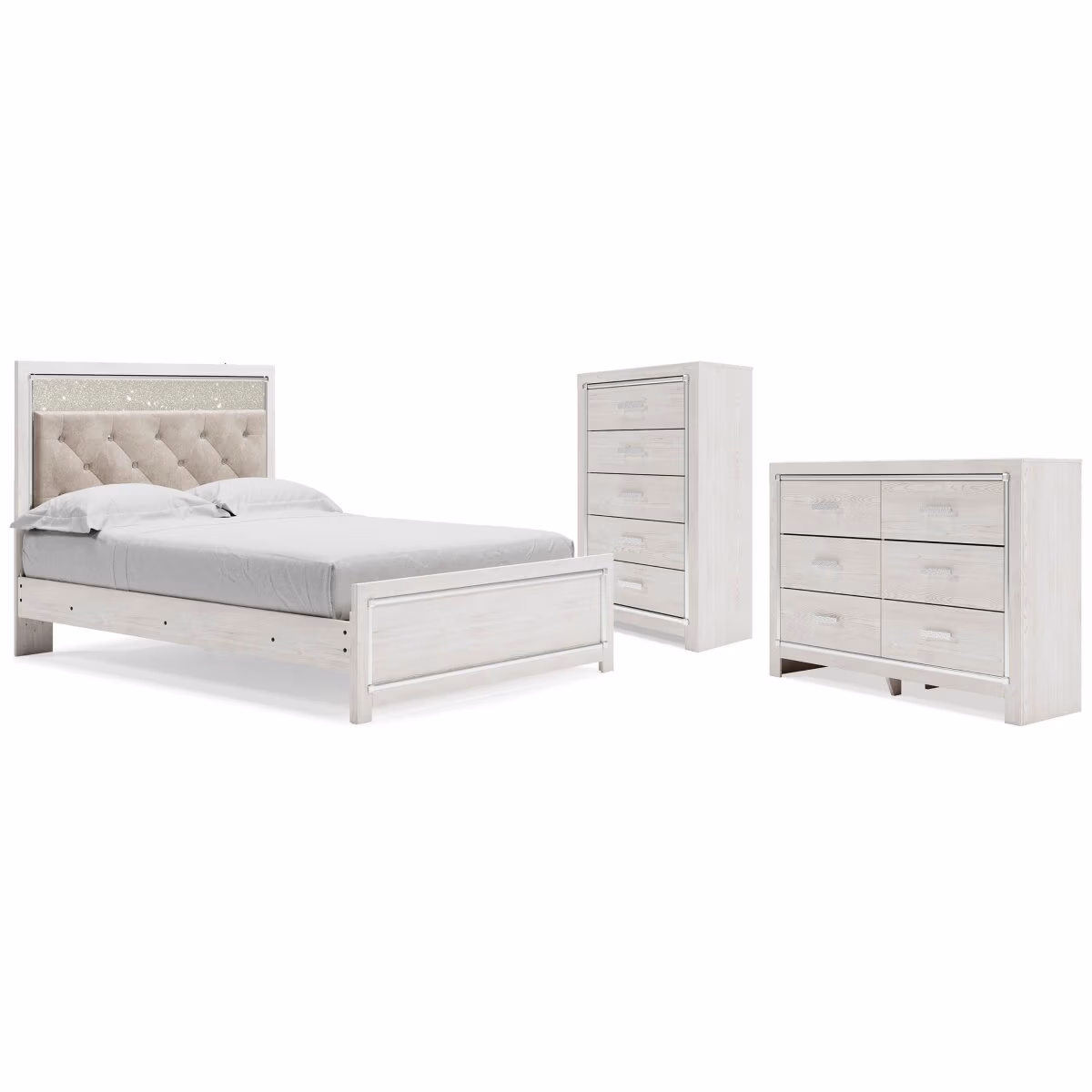 Altyra Queen Panel Bed, Dresser and Chest - Image 2