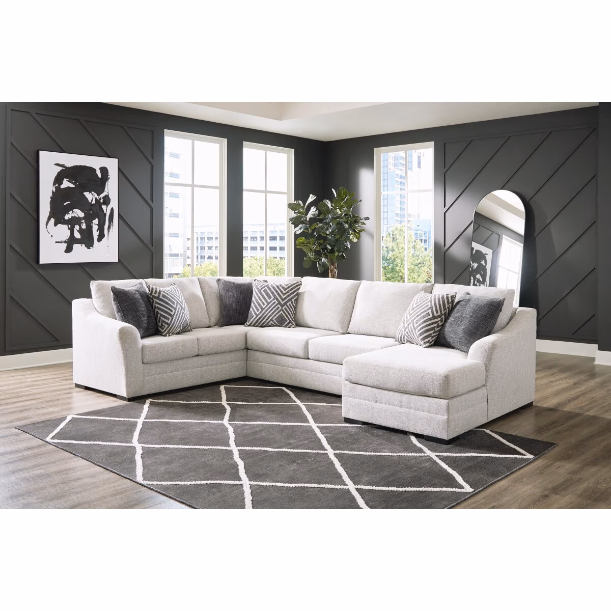 Koralynn 3-Piece Sectional with Chaise - Image 3