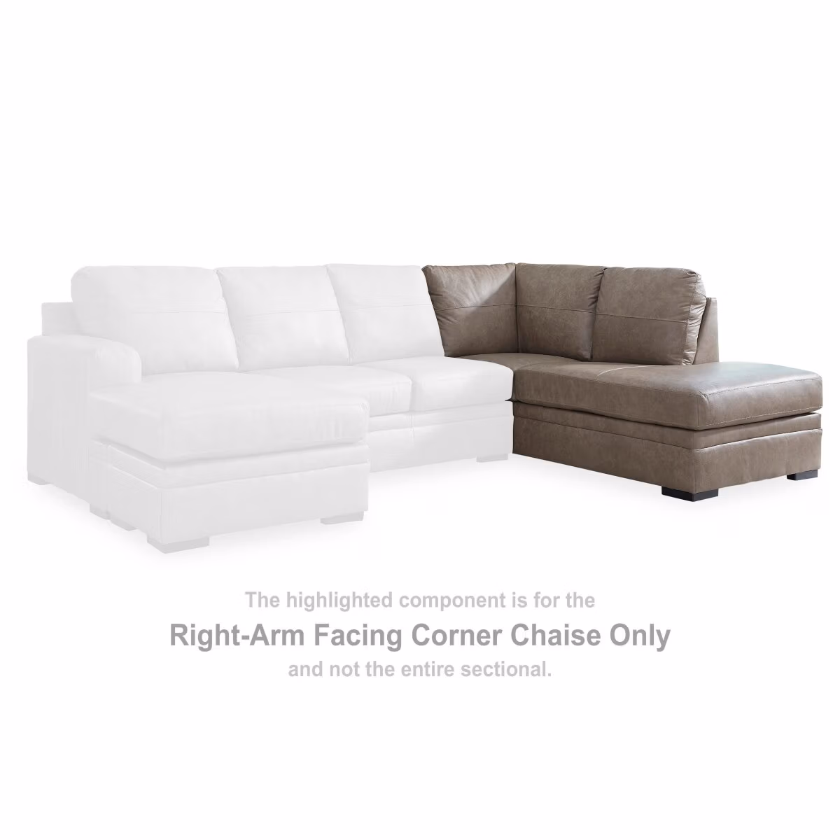 Amuleto Right-Arm Facing Corner Chaise - Image 3