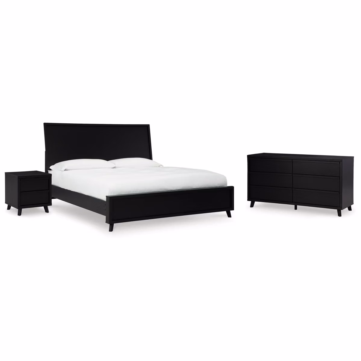 Danziar King Panel Bed, Dresser and Nightstand - Image 3