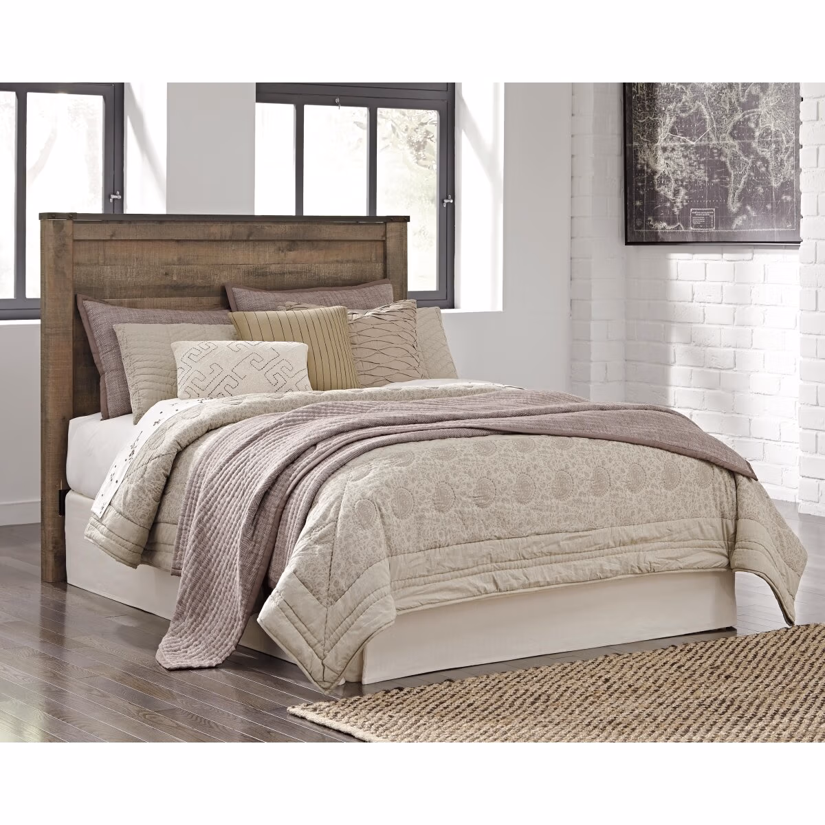 Trinell Queen Panel Headboard, Dresser, Mirror, Chest and Nightstand - Image 14