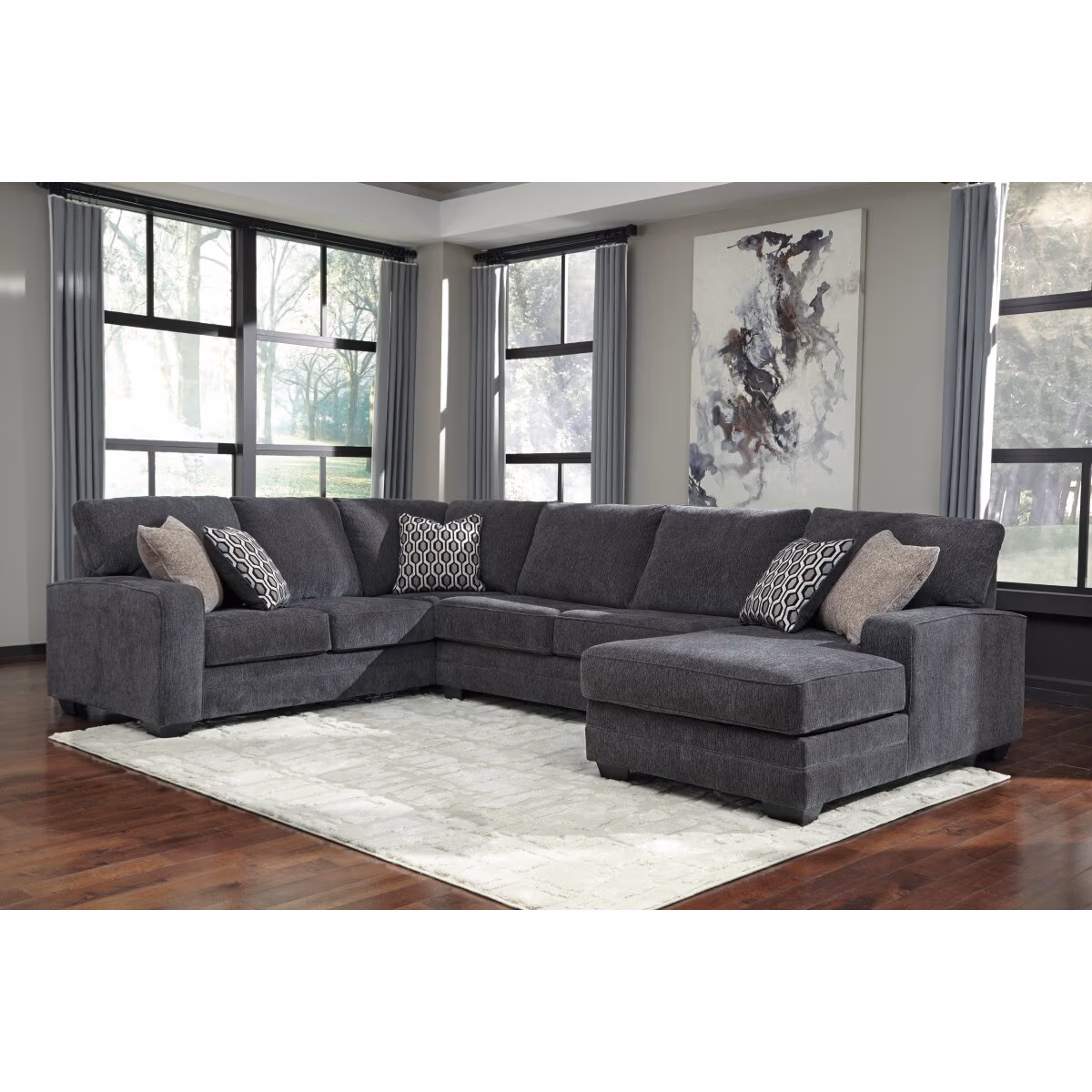 Tracling 3-Piece Sectional with Chaise - Image 3