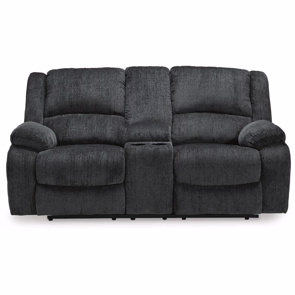 Draycoll Reclining Loveseat with Console - Image 2