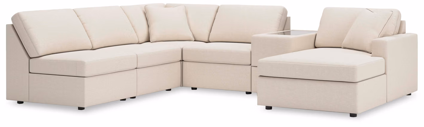Modmax 6-Piece Sectional with Chaise