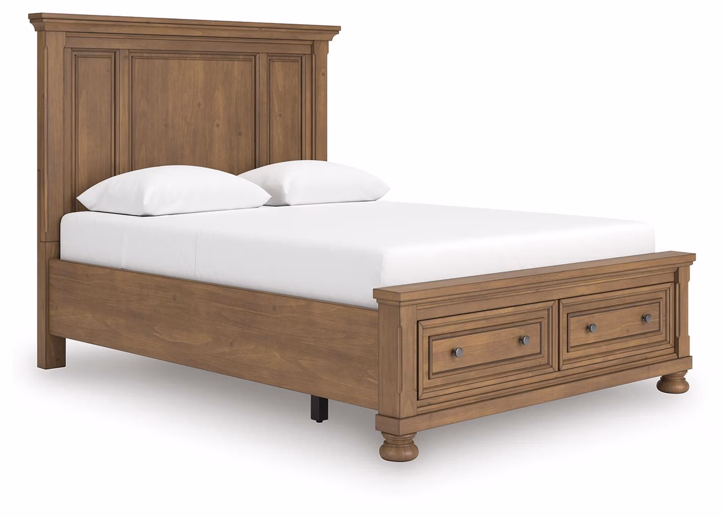 7544f9f1606949198cd1d6cb643711a2 Feddinger Queen Panel Storage Bed - Image 1