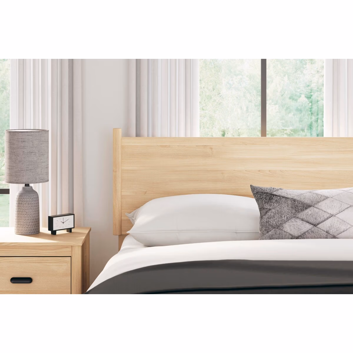 Cabinella Queen Panel Headboard - Image 4