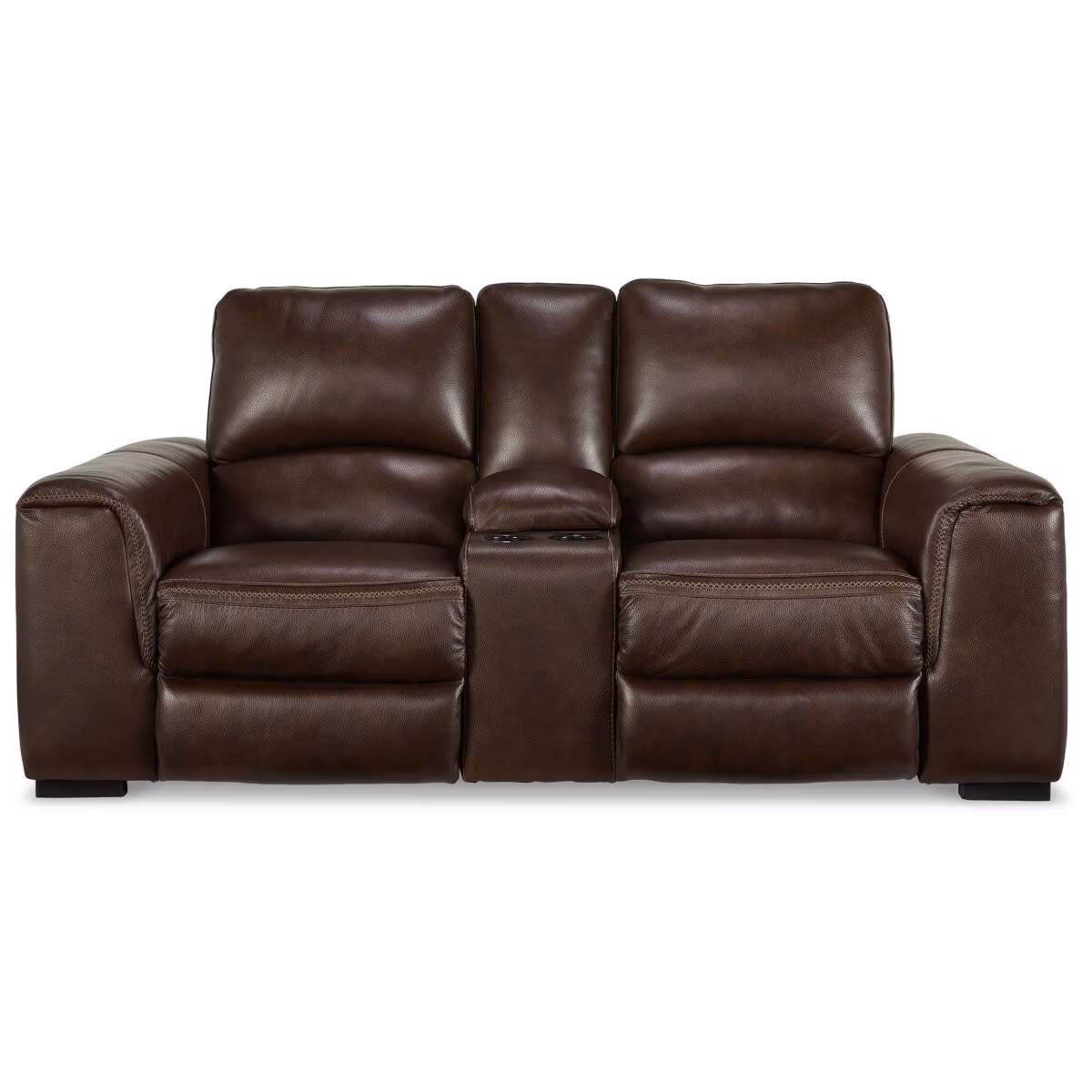 Alessandro Power Reclining Loveseat with Console - Image 5