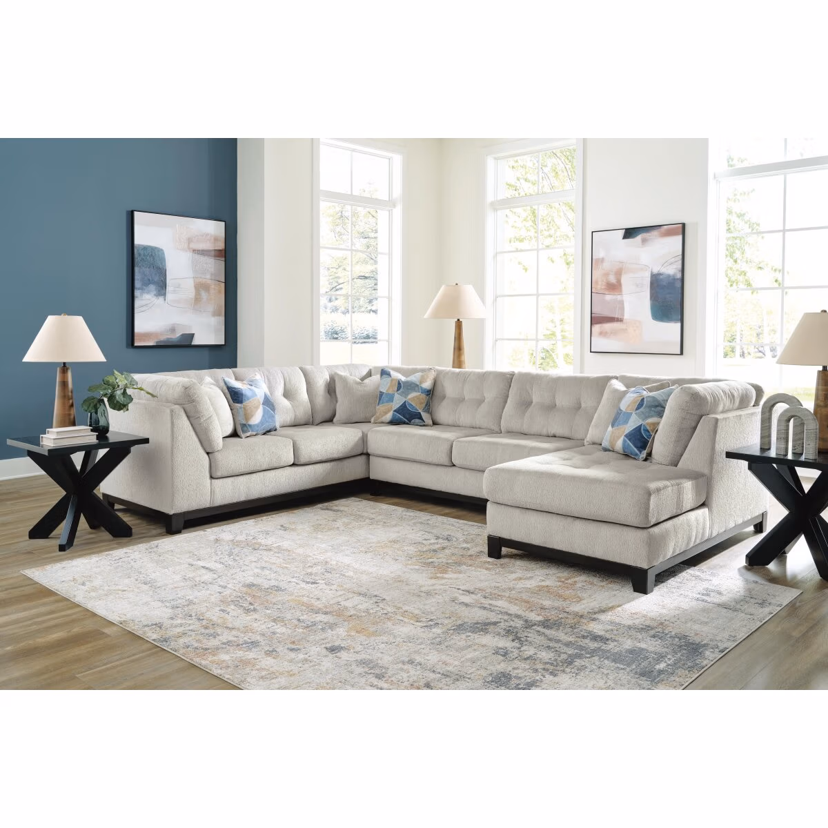 Maxon Place 3-Piece Sectional with Chaise - Image 4