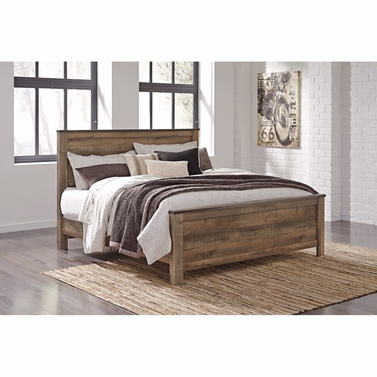 Trinell King Panel Bed, Dresser, Mirror and Nightstand - Image 6
