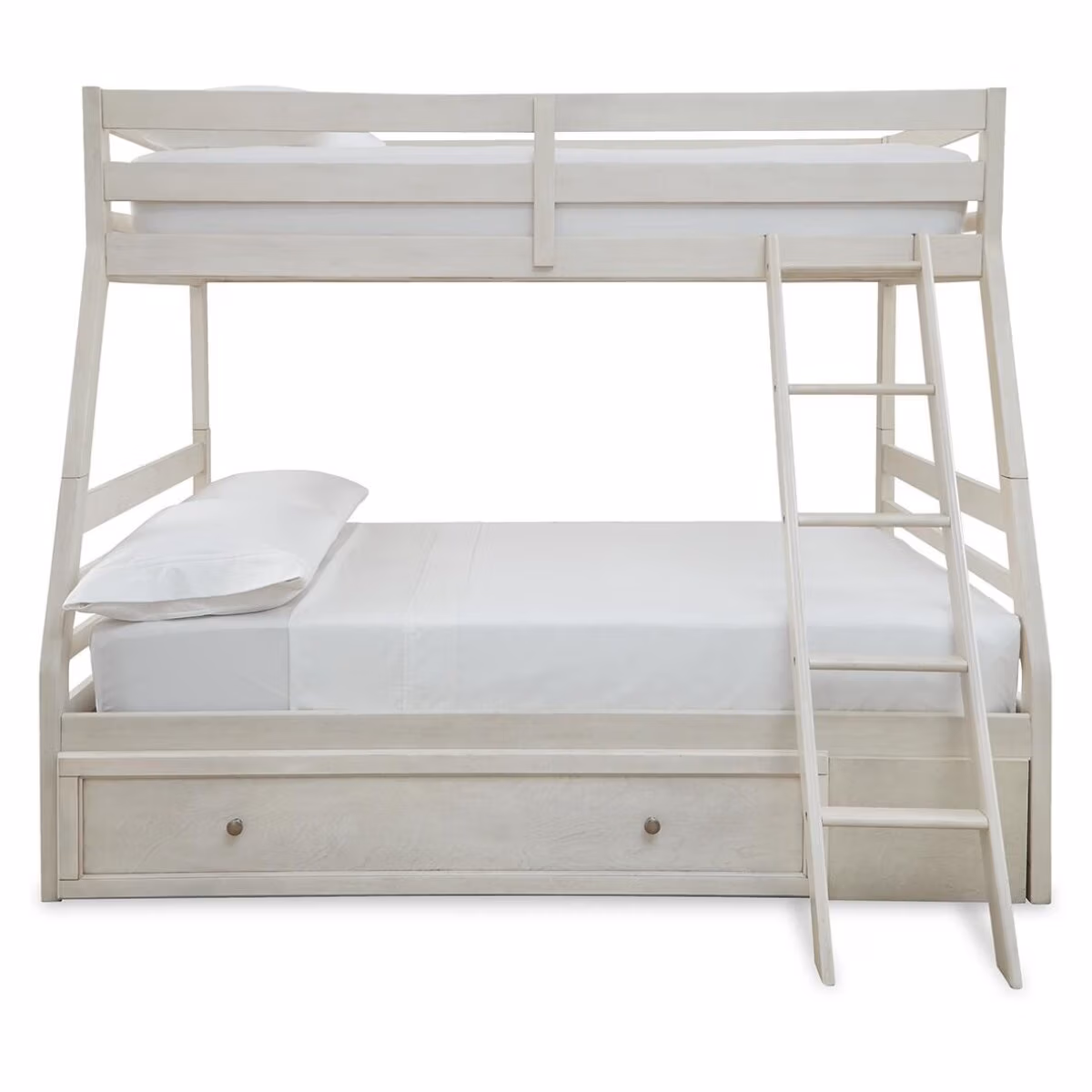 Robbinsdale Twin over Full with Storage and Mattresses - Image 3