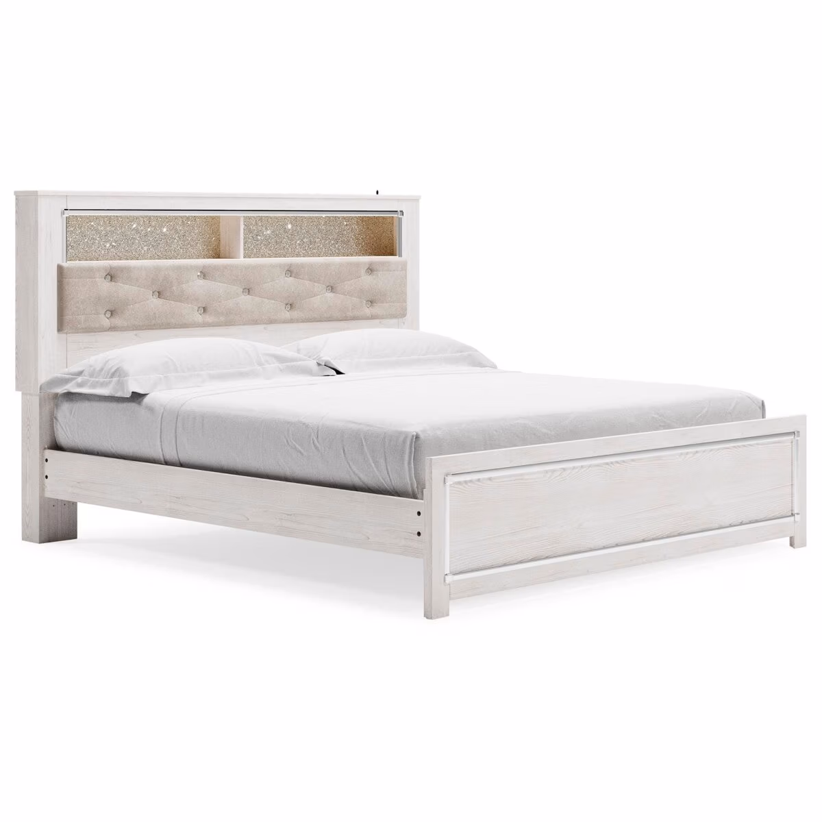 Altyra King Panel Bookcase Bed - Image 2