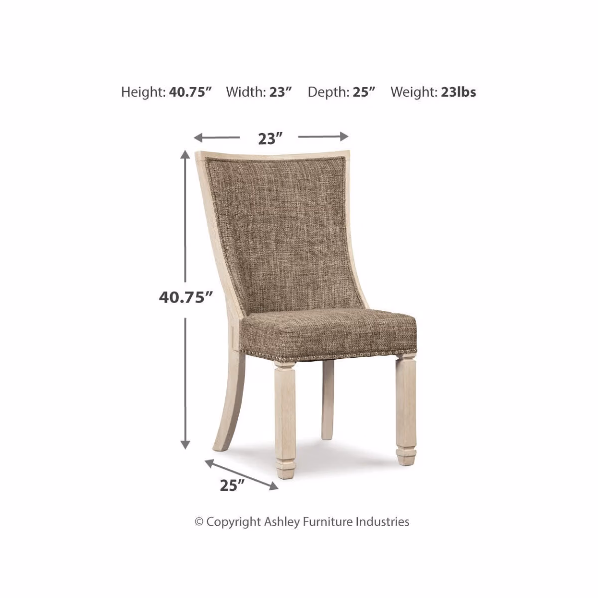 Bolanburg Dining Extension Table,10 Chairs and Server - Image 19