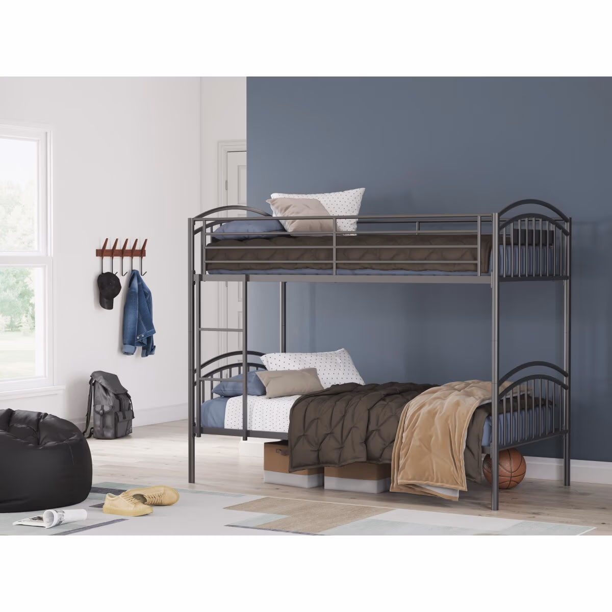 Lanceburg Twin over Twin Bunk Bed with Ladder - Image 2