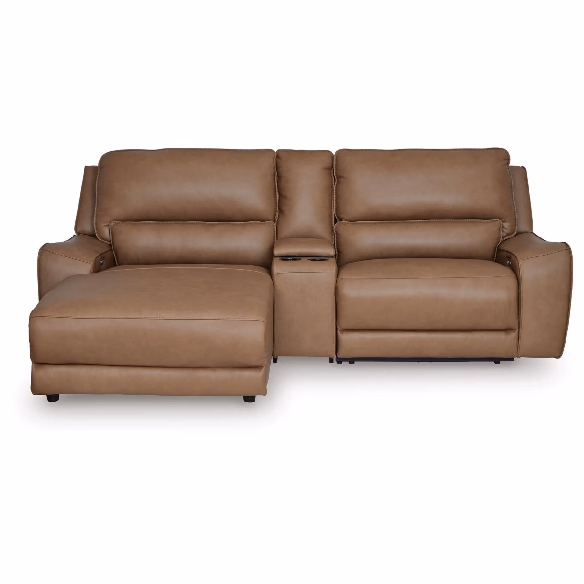 DeepWakes 3-Piece Power Reclining Sectional with Chaise - Image 2