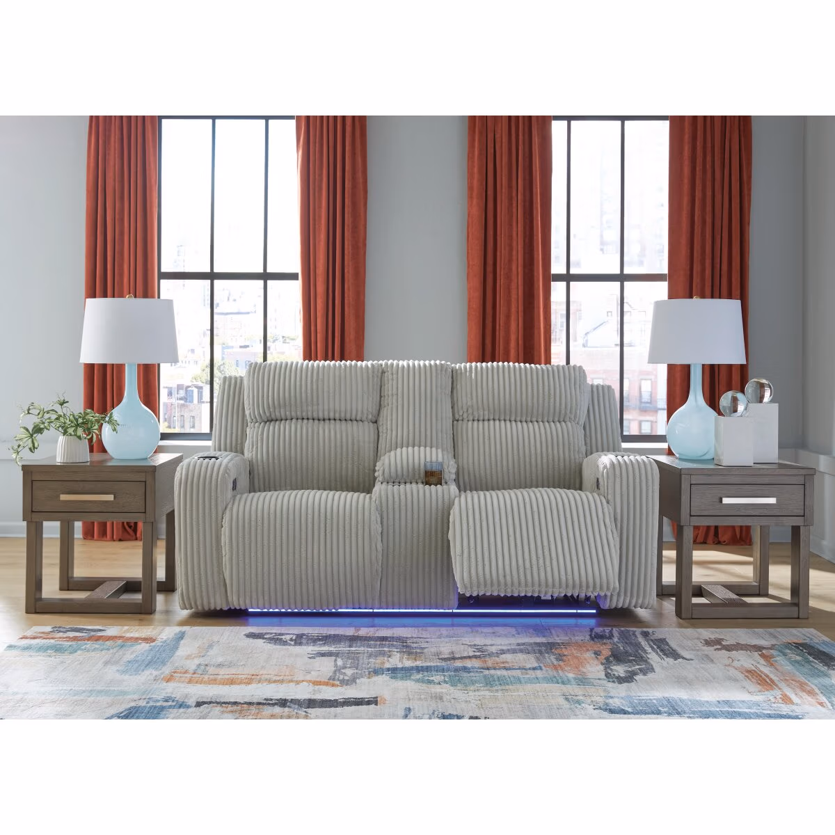 Carvara Power Reclining Sofa and Loveseat - Image 16