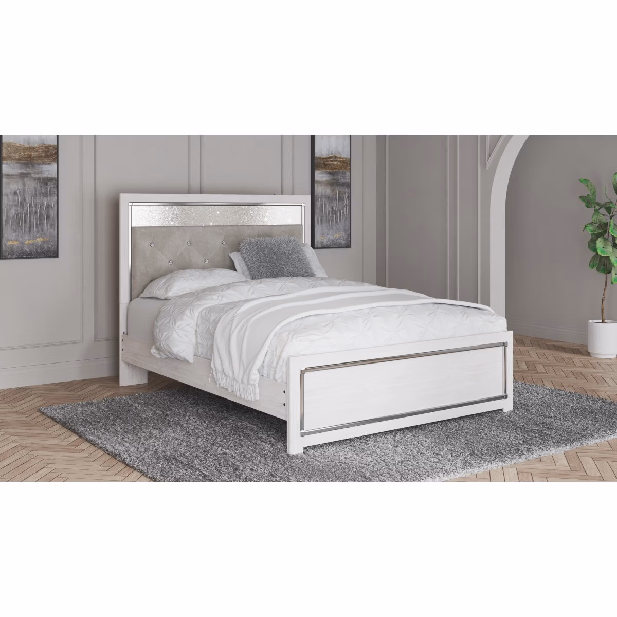 Altyra Queen Panel Bed - Image 3