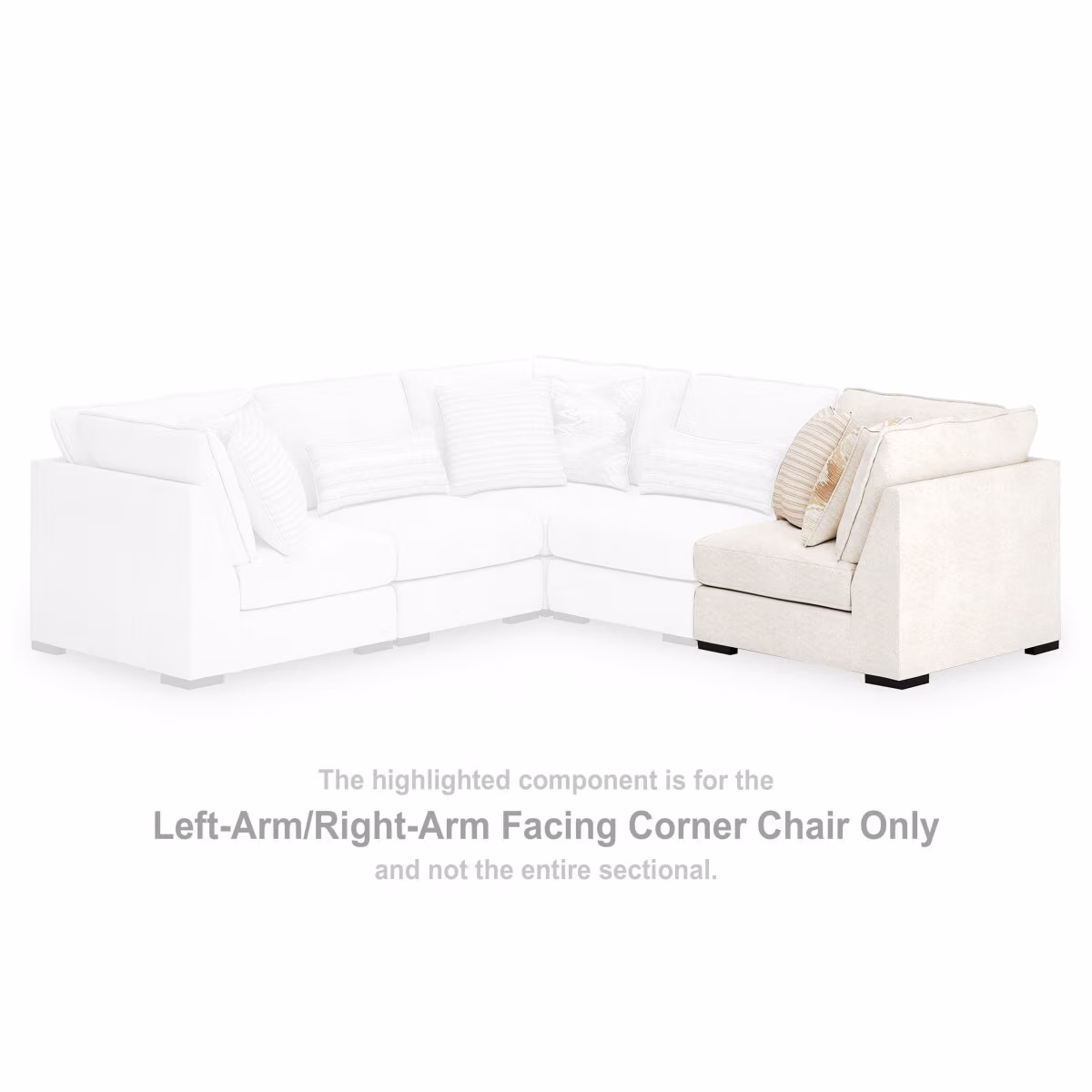 Donelson Creek Left-Arm/Right-Arm Facing Corner Chair - Image 3