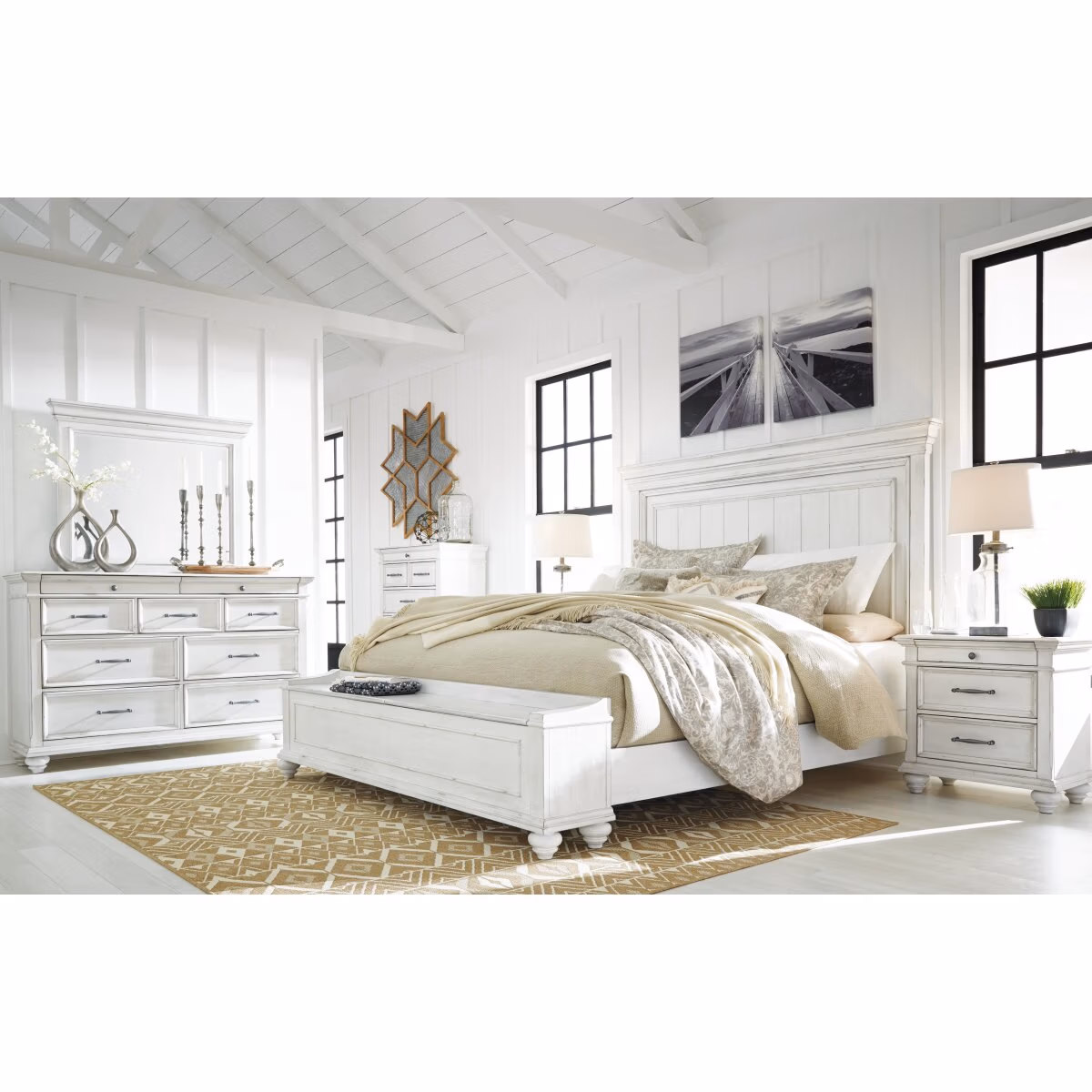 Kanwyn Queen Panel Bed - Image 13
