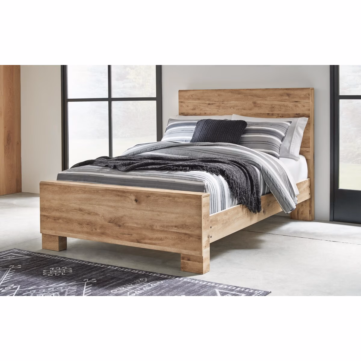 Hyanna Full Panel Bed, Dresser and Mirror - Image 12