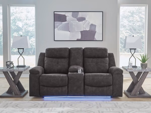 Brysonview Reclining Loveseat with Console - Image 8