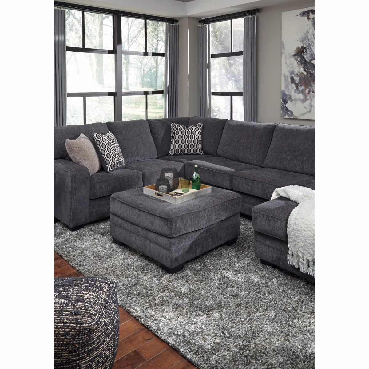 Tracling Oversized Ottoman - Image 4