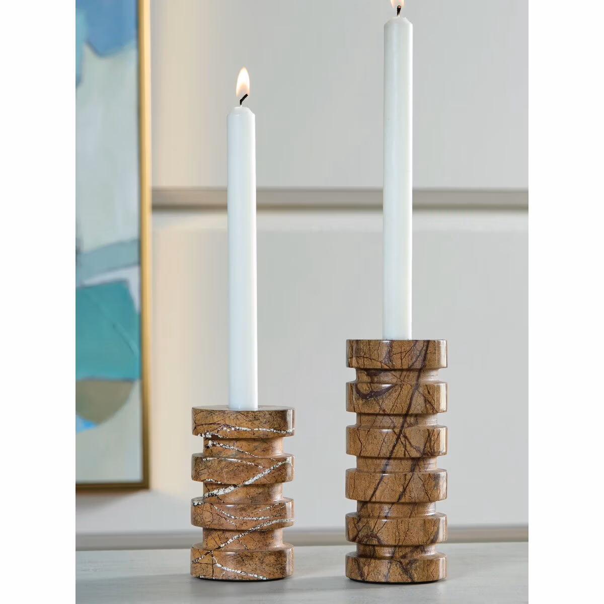 Emsleyfield Candle Holder Set (Set of 2) - Image 3