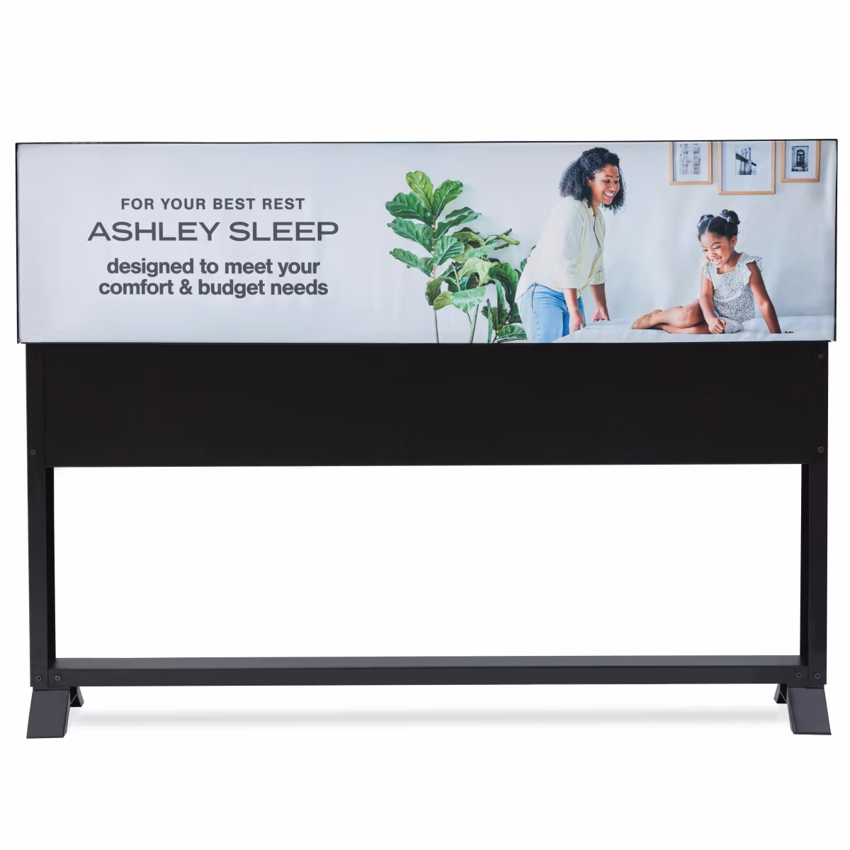 StoreDisplay Queen Metal Bedding Fixture - Image 2