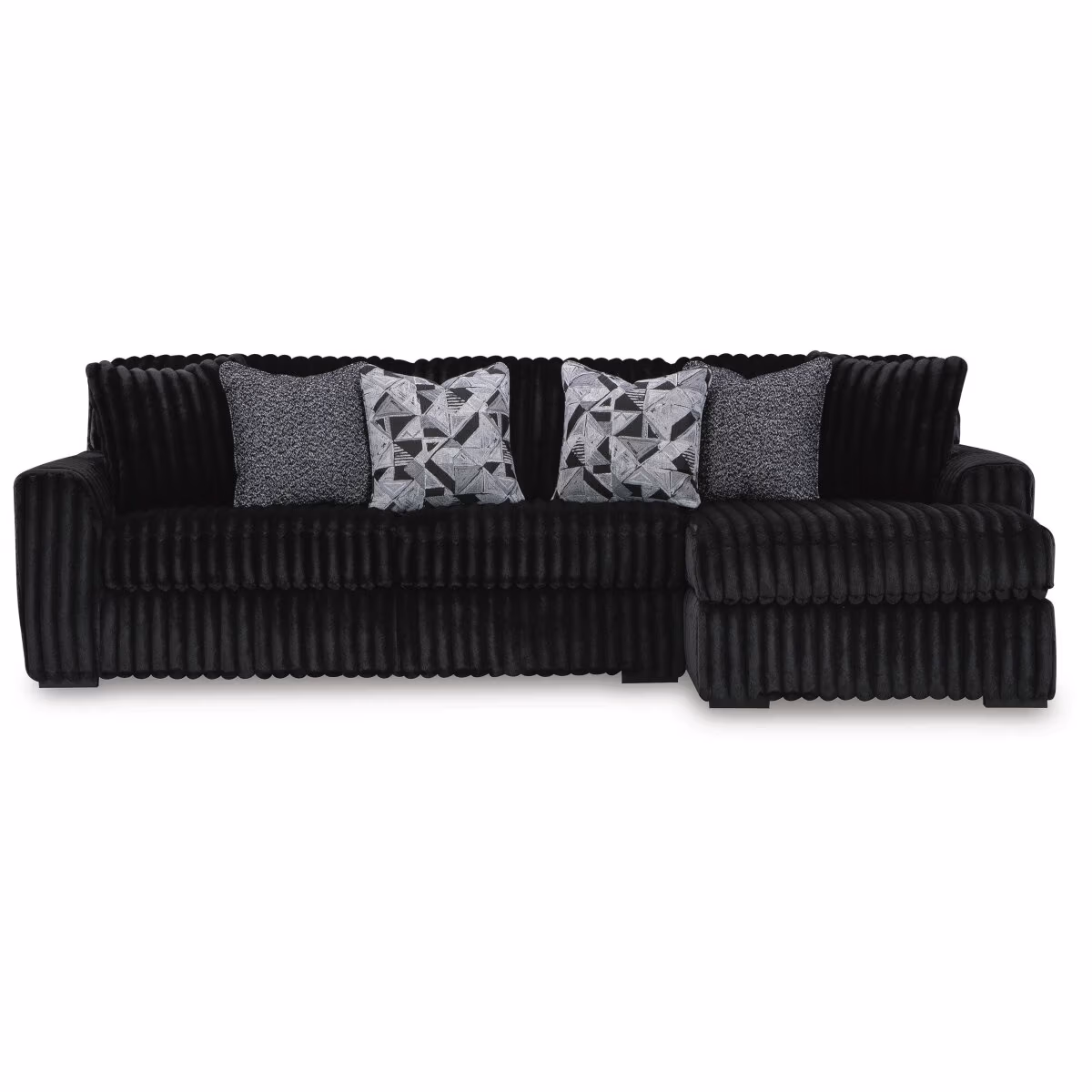 Midnight-Madness 2-Piece Sectional Sofa with Chaise - Image 2