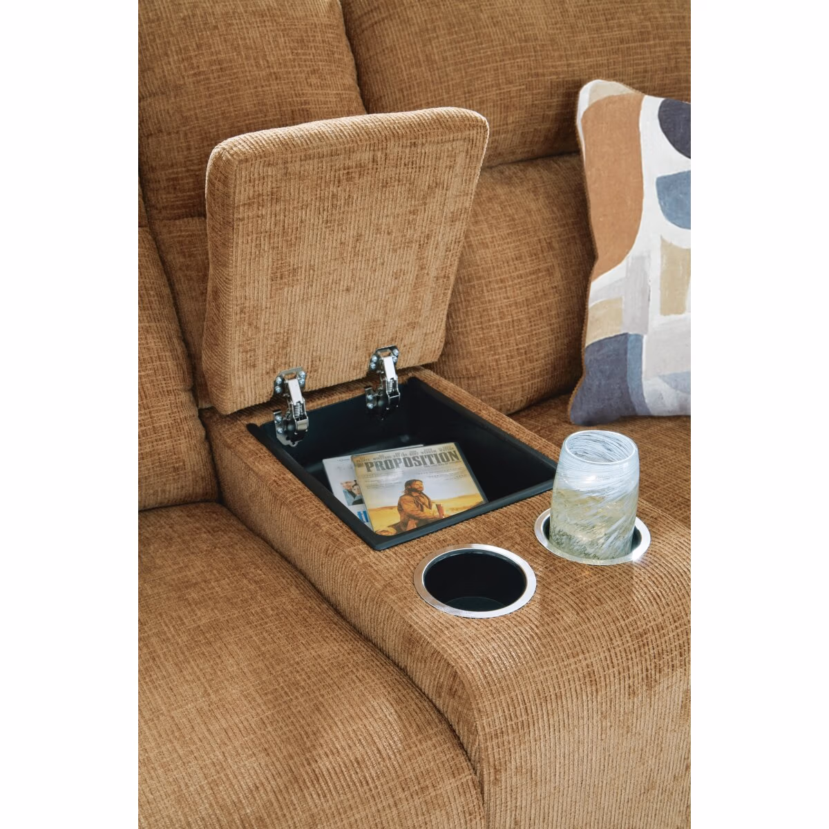 Kanlow Reclining Loveseat with Console - Image 8