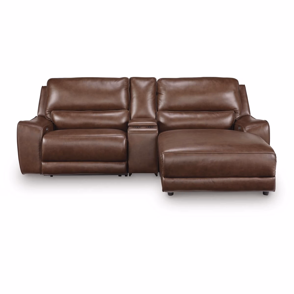 DeepWakes 3-Piece Power Reclining Sectional with Chaise - Image 2