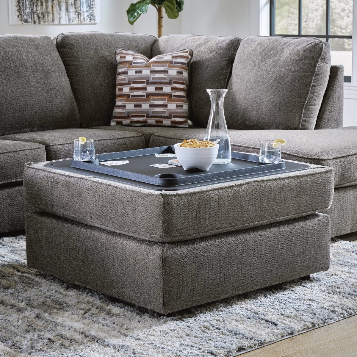 O'Phannon Ottoman With Storage - Image 8