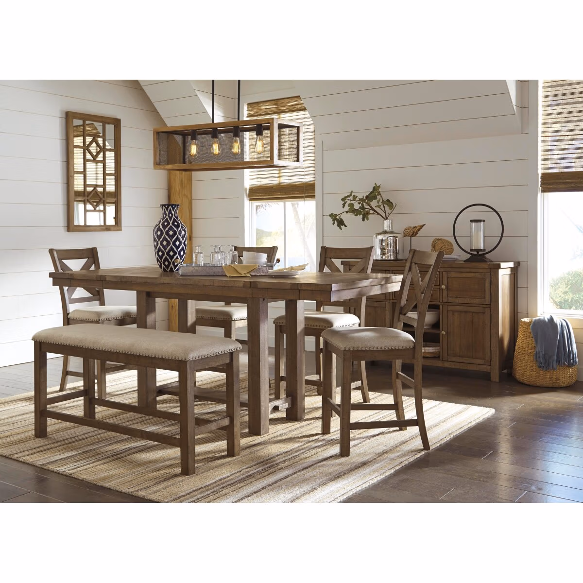 Moriville Counter Height Dining Bench - Image 5
