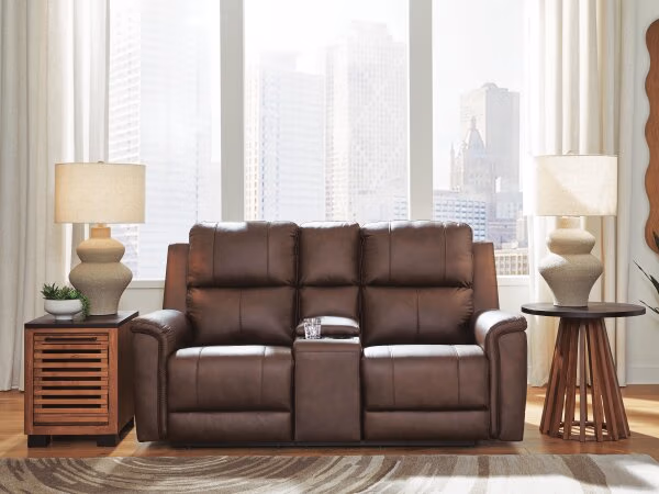 Bleckley Power Reclining Loveseat with Console - Image 3