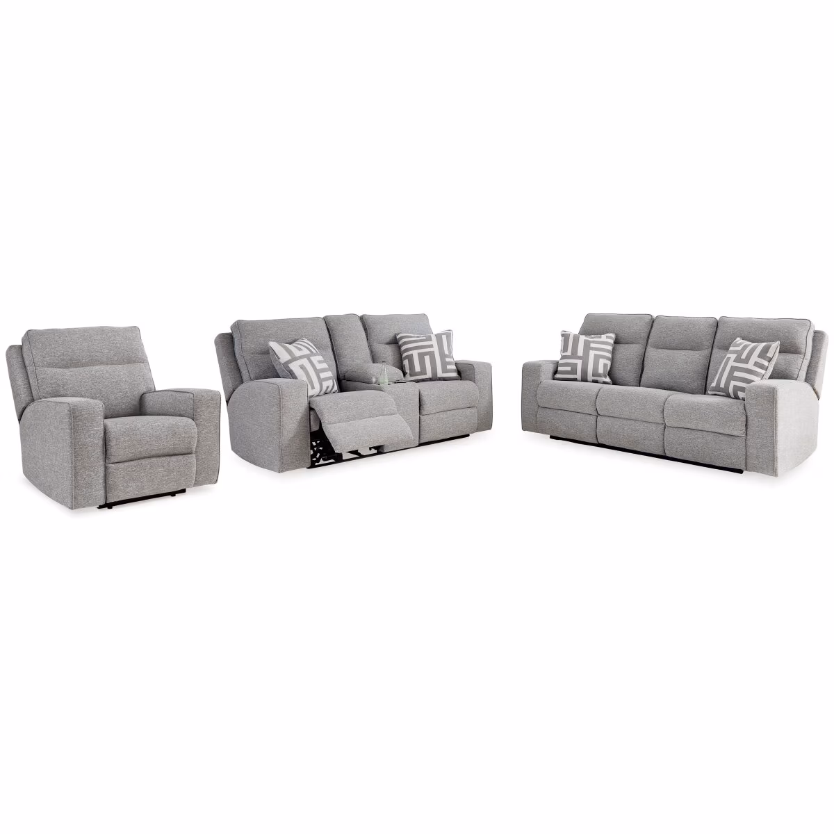 Biscoe Power Reclining Sofa, Loveseat and Recliner - Image 2