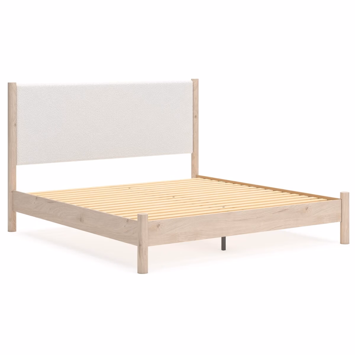 Cadmori King Upholstered Panel Bed - Image 4
