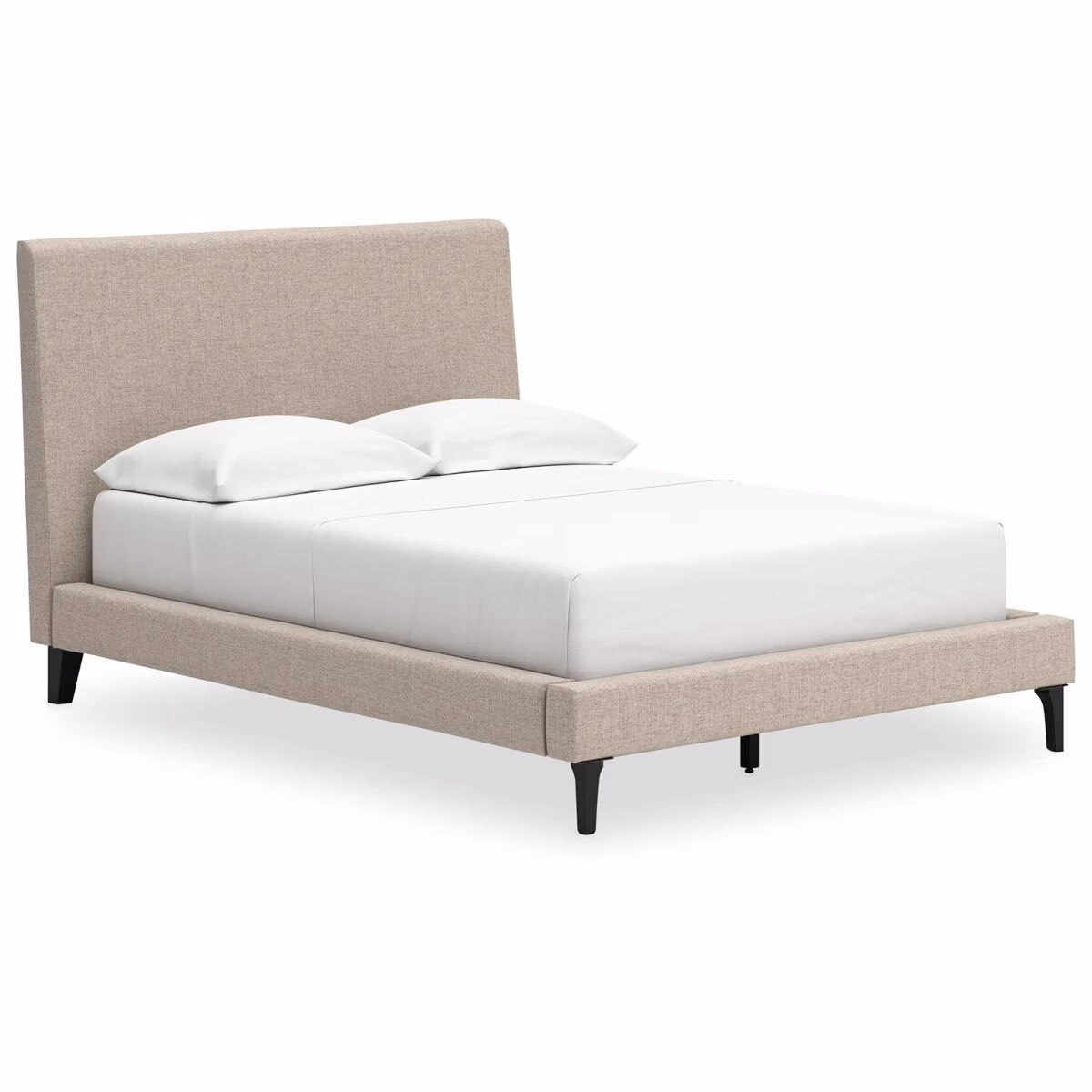 Cielden Full Upholstered Bed with Roll Slats - Image 2