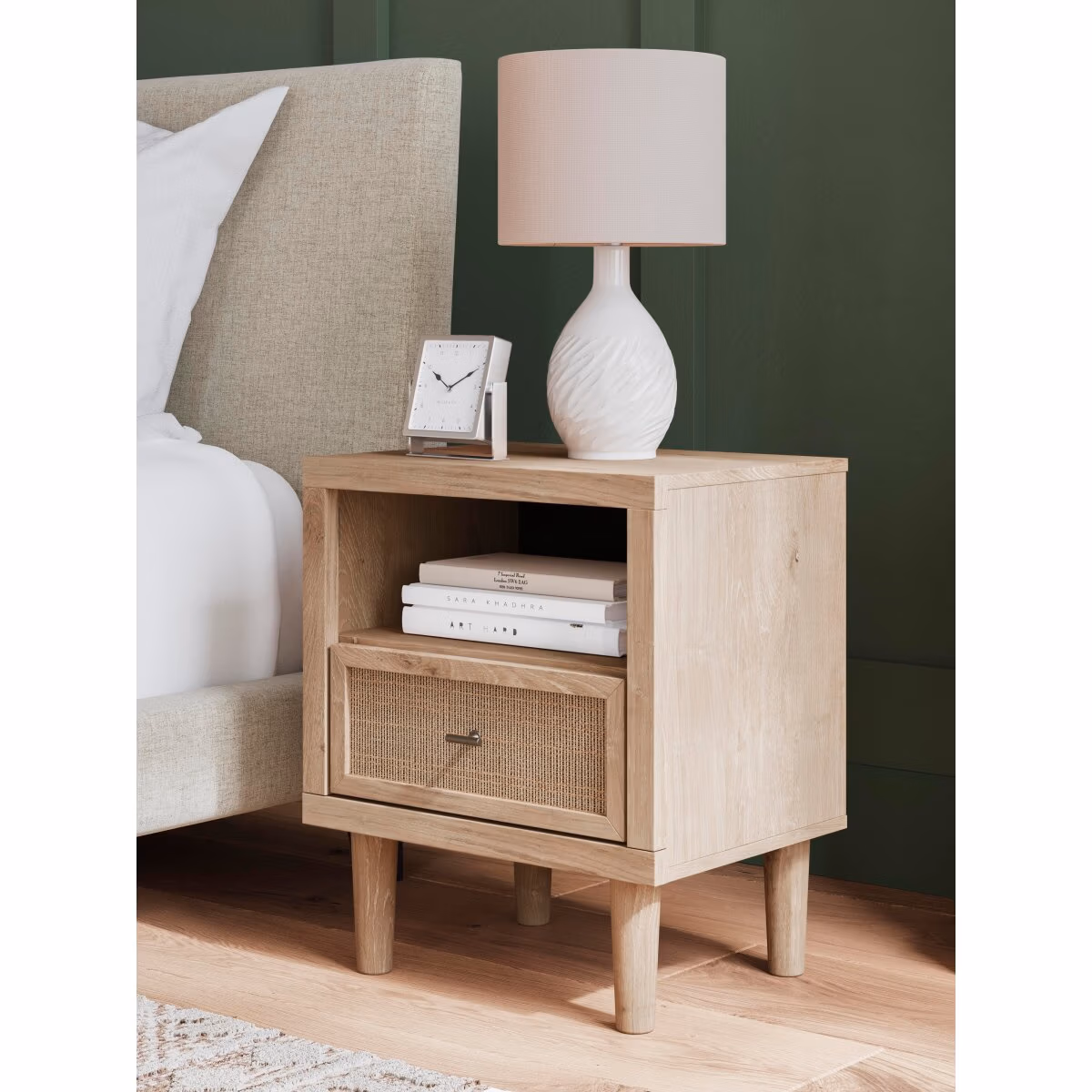 Cielden Queen Upholstered Bed, Dresser and 2 Nightstands - Image 29