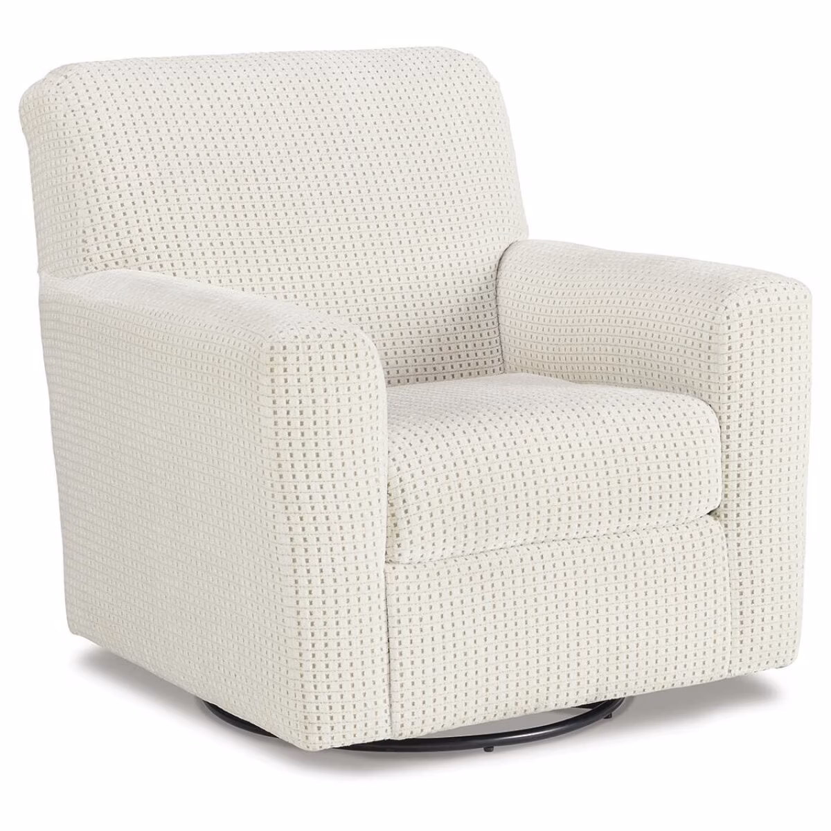 Herstow Swivel Glider Accent Chair - Image 2
