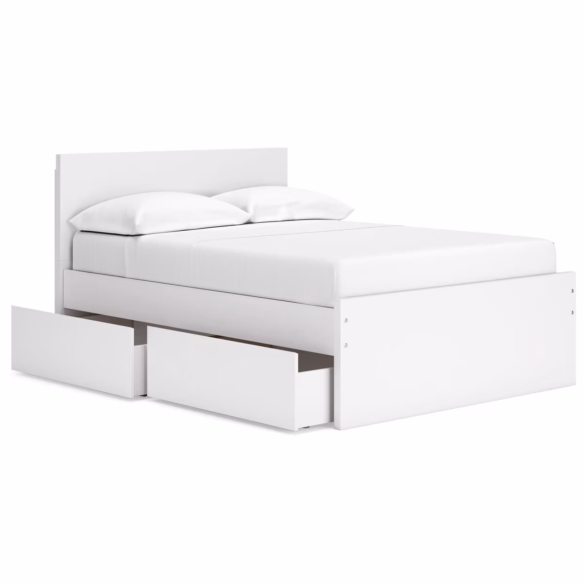 Onita Full Panel Platform Bed with 1 Side Storage - Image 5