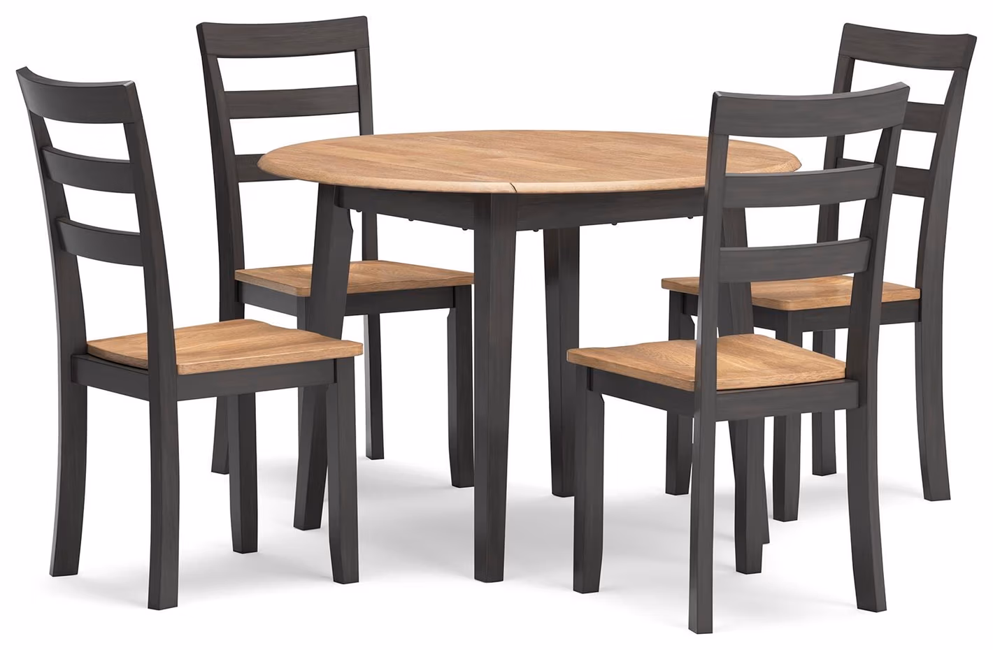 84c11901fe1984cd82c7d258b57c27f8 Gesthaven Dining Table and 4 Chairs - Image 1