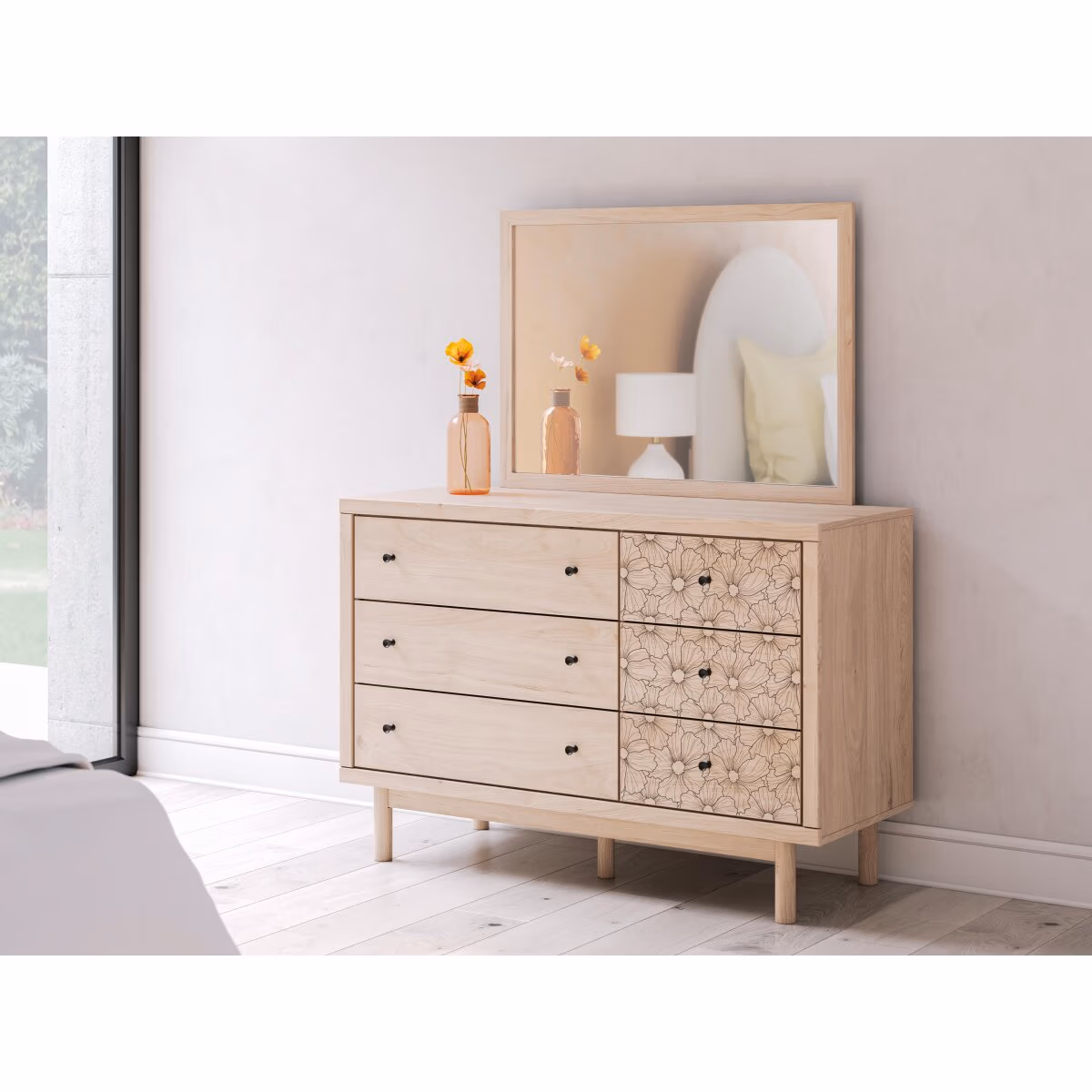Arloster Dresser and Mirror - Image 3