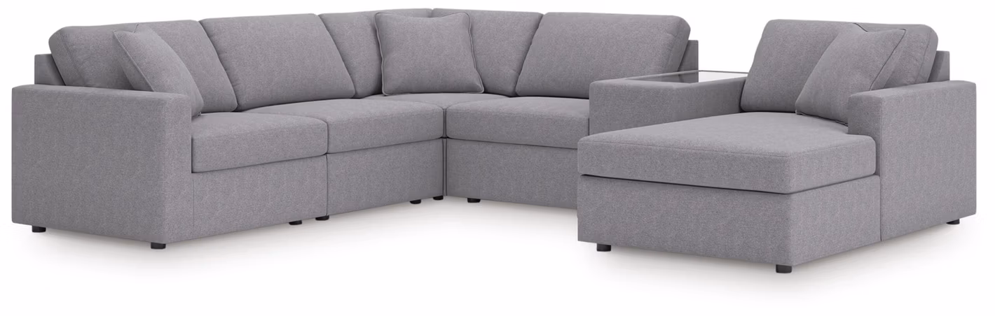 Modmax 6-Piece Sectional with Chaise