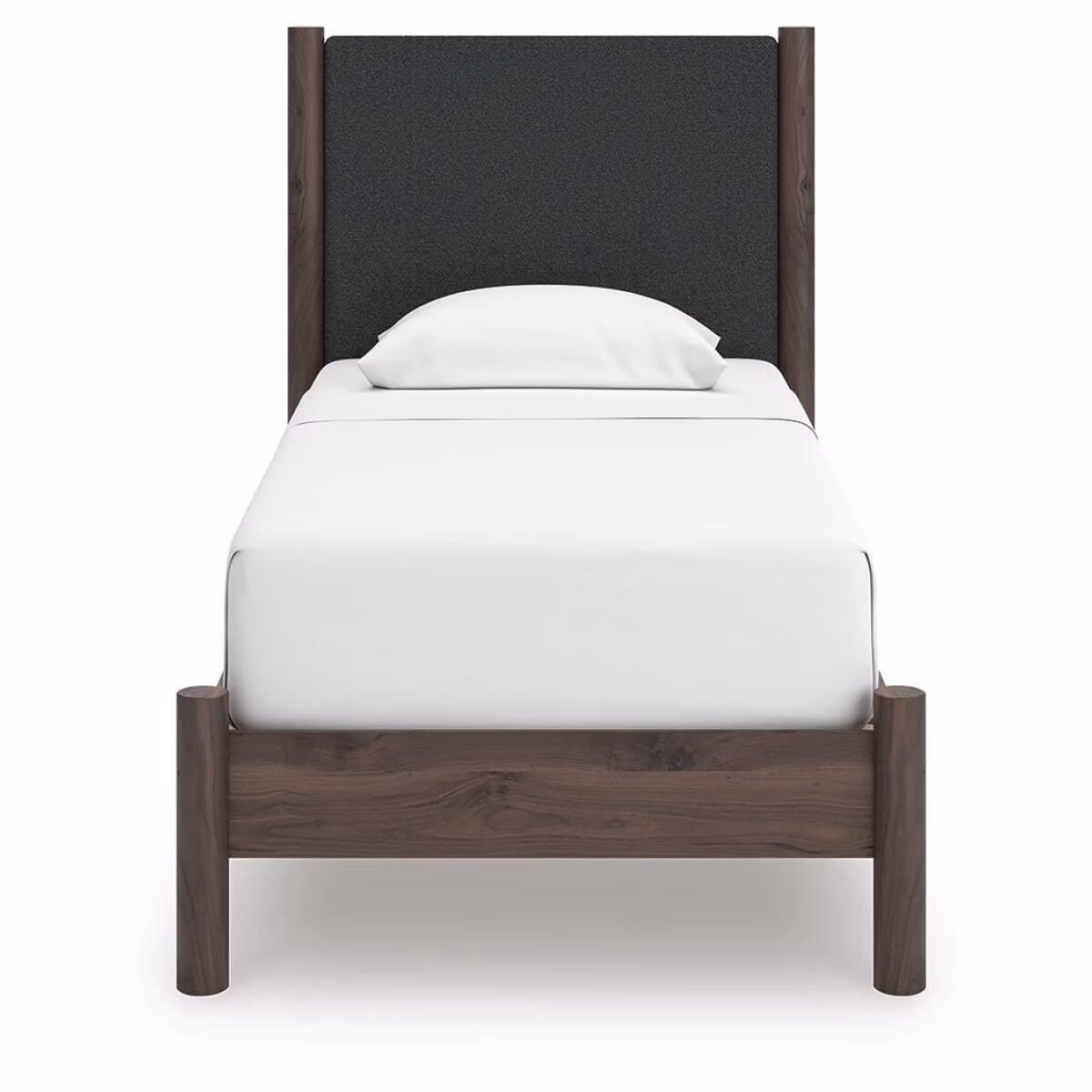 Pamytta Twin Upholstered Panel Platform Bed - Image 4