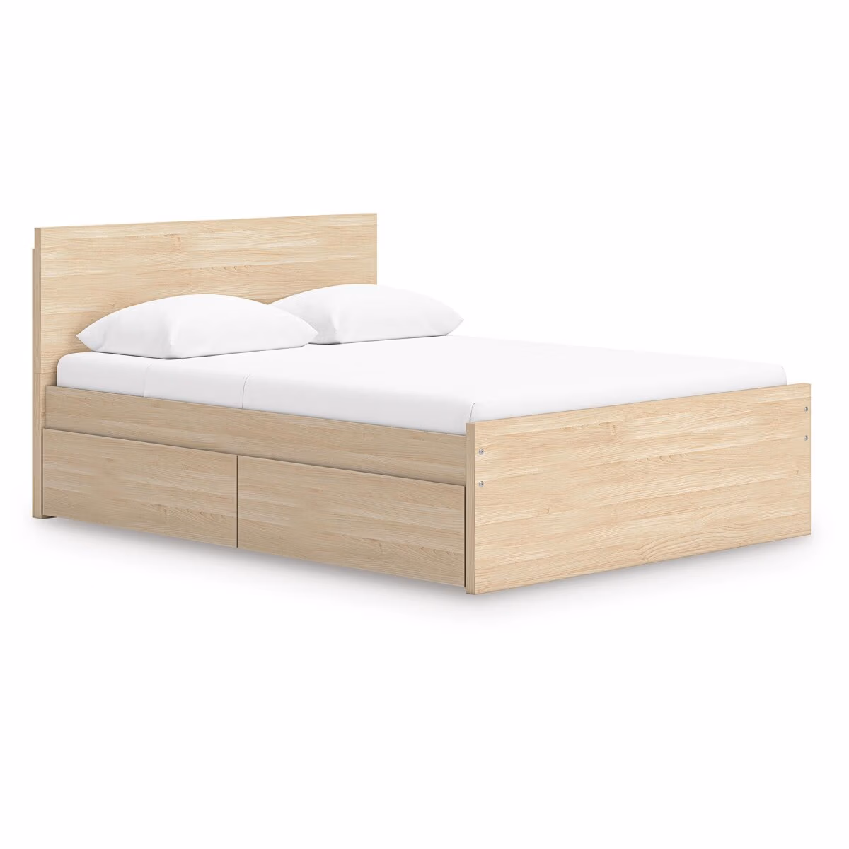 Onita Full Panel Platform Bed with 2 Side Storage - Image 2