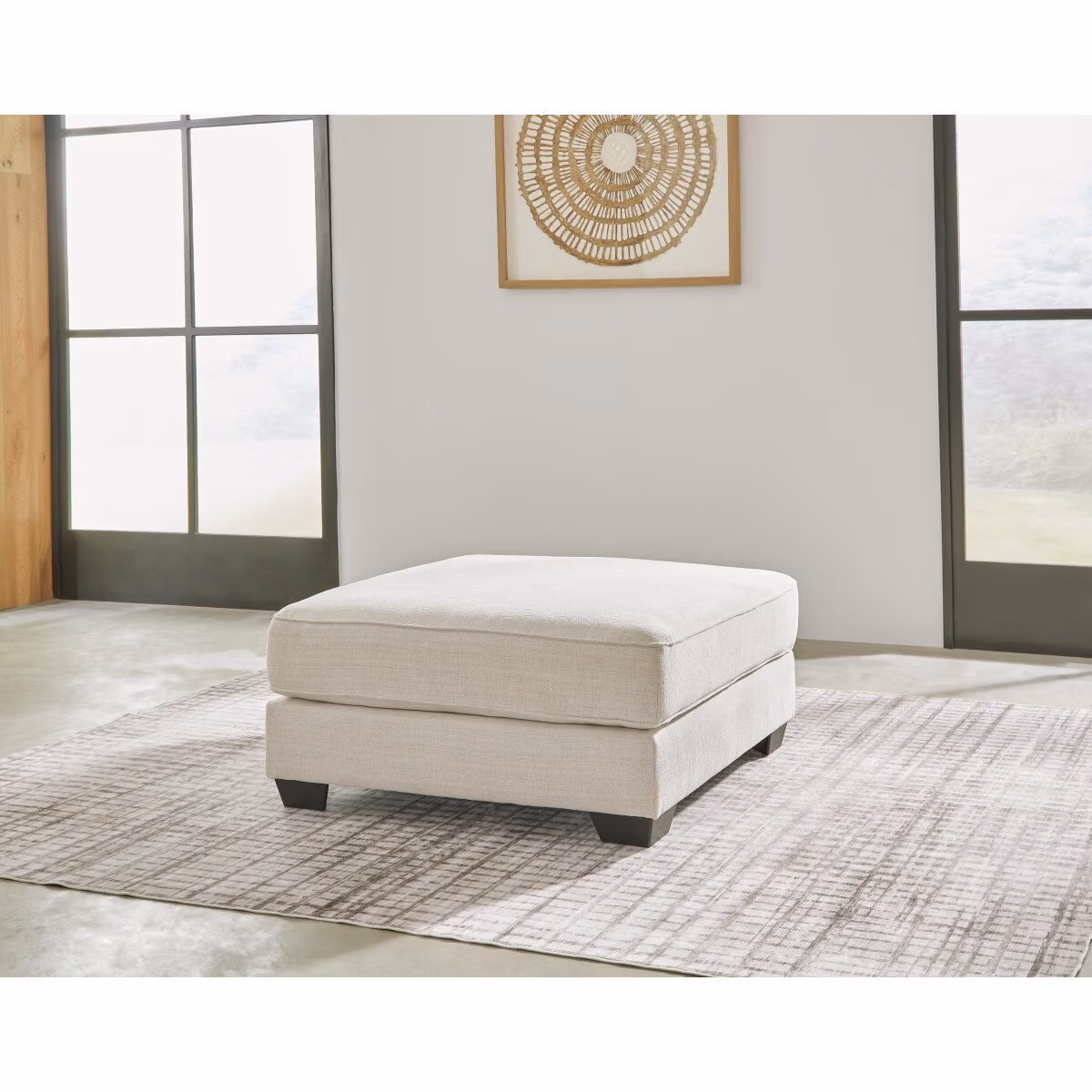Lerenza Oversized Accent Ottoman - Image 3