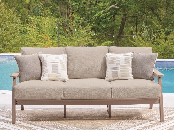 Grover Beach Outdoor Sofa with Cushion - Image 3