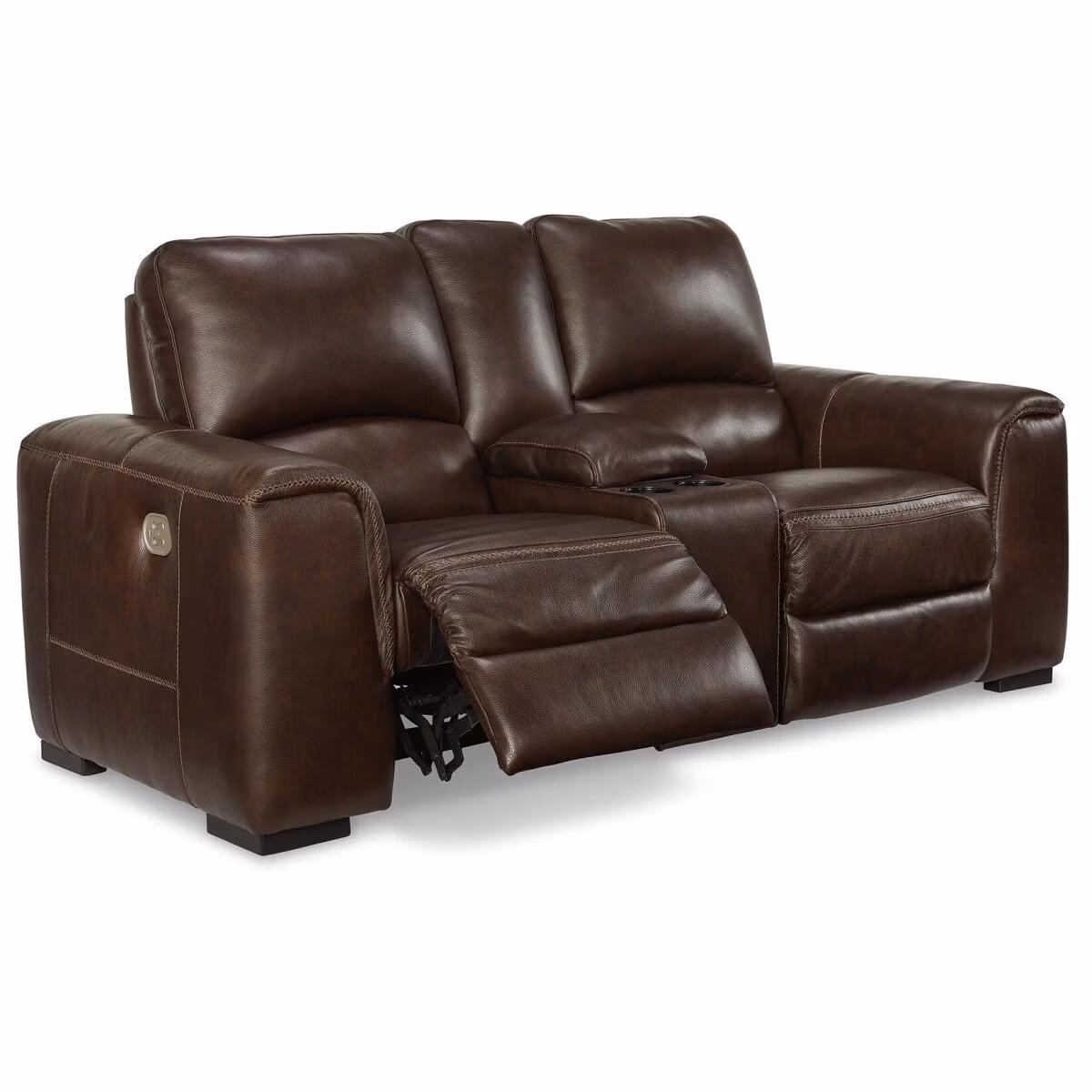 Alessandro Power Reclining Loveseat with Console - Image 4